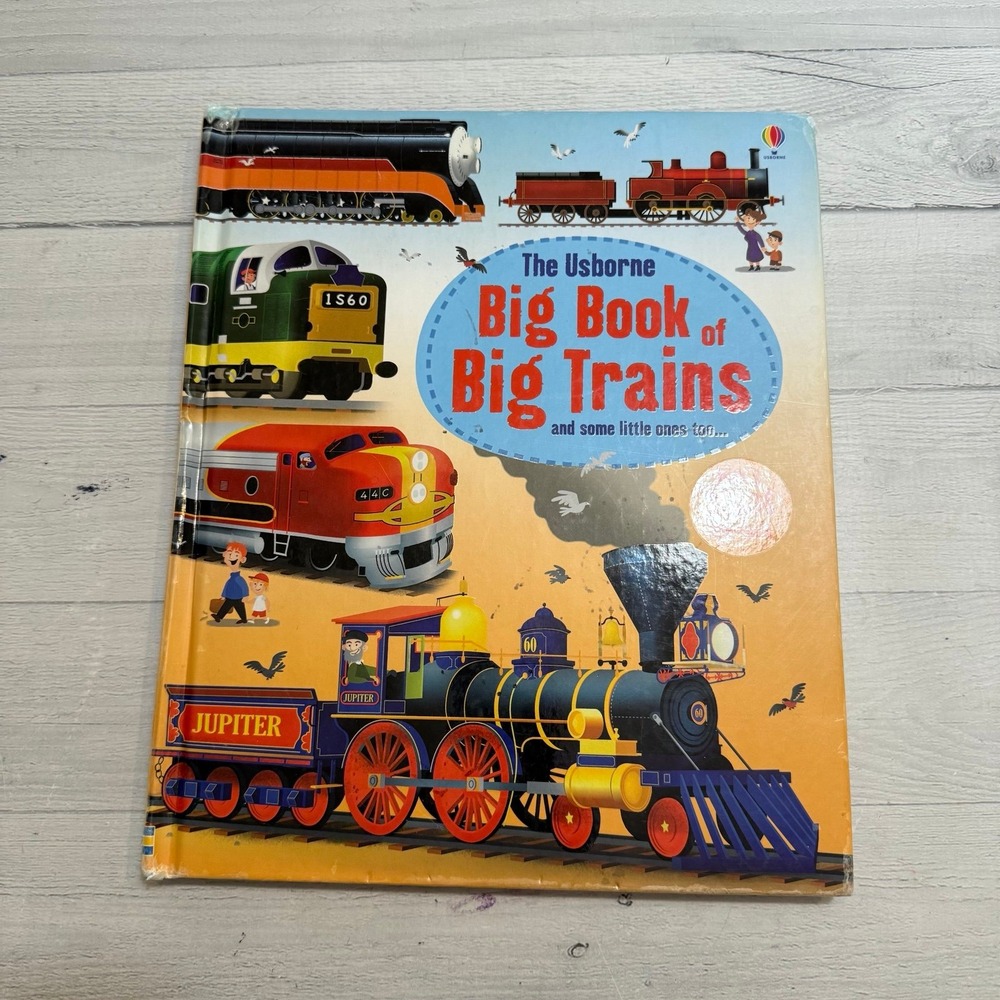 Usborne Paper Pie big book of trains‎